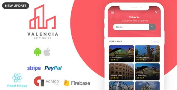Valencia - Complete City Guide App + Backend v8.0.0