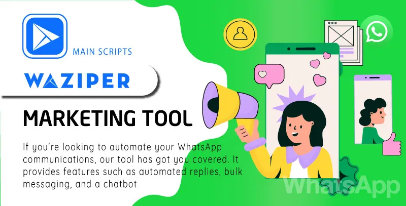 Waziper - Whatsapp Marketing Tool v5.0.1