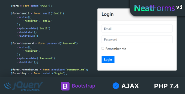 Form Builder - Bootstrap, Validation & AJAX v3.6.0