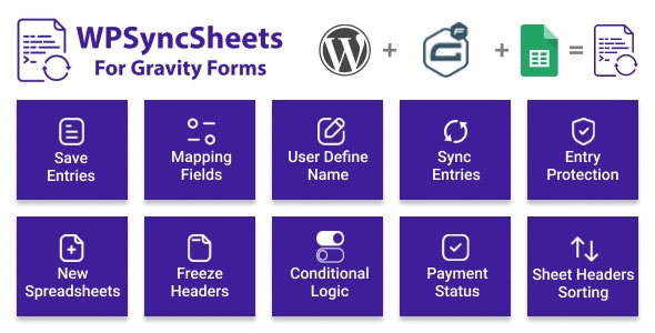Gravity Forms Google Spreadsheet Addon v4.5