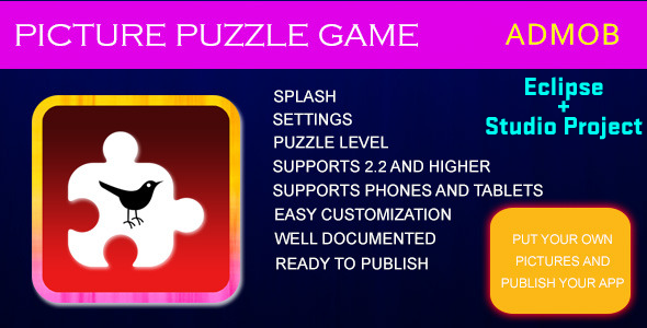 PICTURE PUZZLE GAME