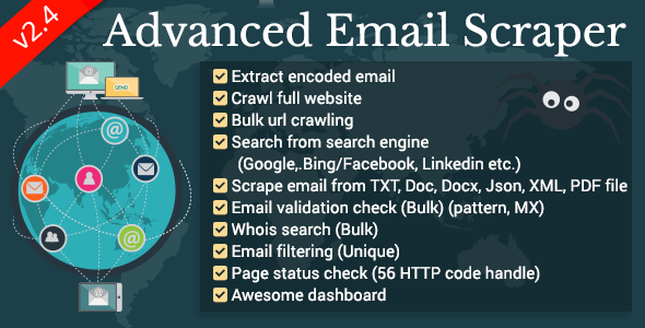 Advanced Email Scraper