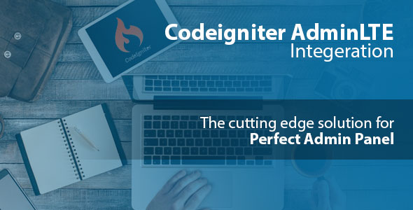 Codeigniter with AdminLTE Integration + Login Authentication + User CRUD