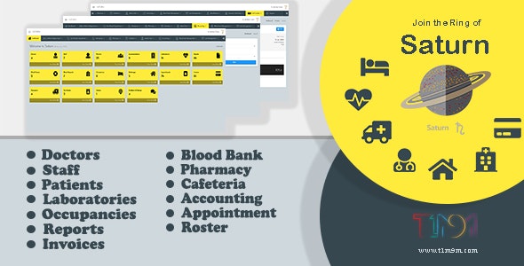 Saturn v3.01 - Hospital Management System