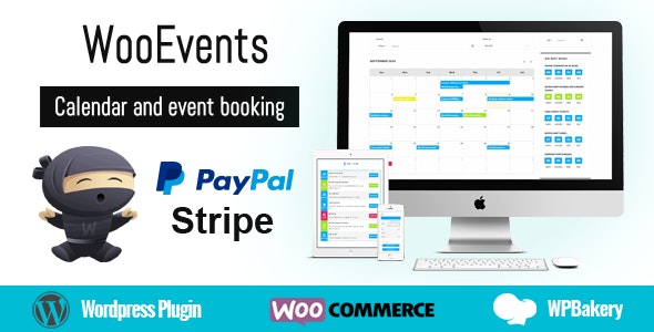 WooEvents v4.1.6 - Calendar and Event Booking