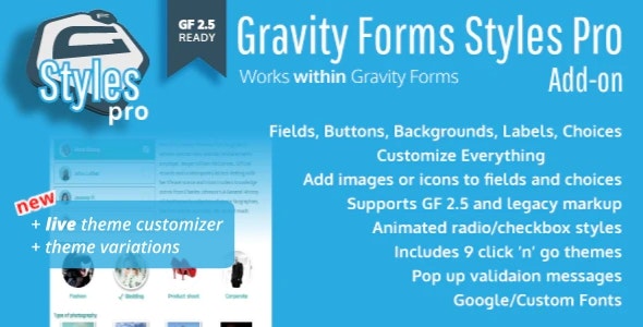 Gravity Forms Styles Pro Add-on v3.1.3