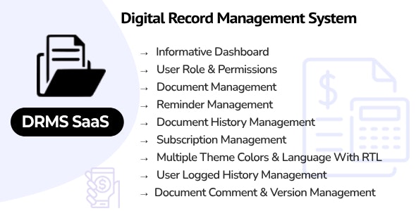 DRMS SaaS v1.7 - Digital Record Management System