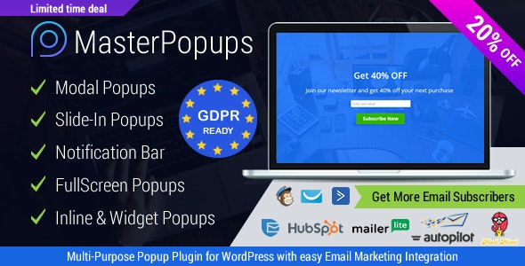 Master Popups - Popup Plugin for Lead Generation - v3.9.1