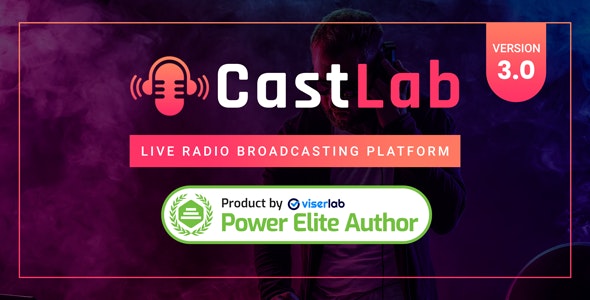 CastLab v2.1 - Live Radio Broadcasting Platform - nulled