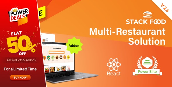 StackFood - React User Website v3.0