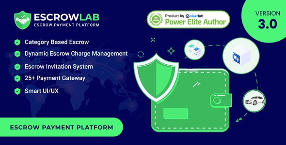 EscrowLab v3.0 - Escrow Payment Platform - nulled