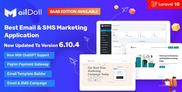 Maildoll v6.11.5 - Email Marketing Application - A SAAS Based Email Marketing Software