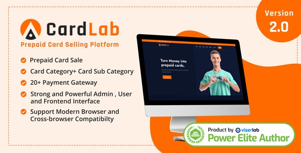CardLab v2.0 - Prepaid Card Selling Platform - nulled