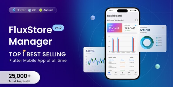 FluxStore Manager - Vendor and Admin Flutter App for Woocommerce - v5.1