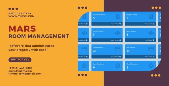 Mars v5.02 - Room Management System