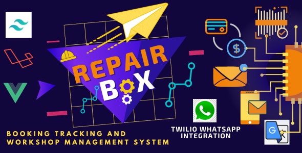 Repair box v0.8.6 - Repair booking,tracking and workshop management system - nulled