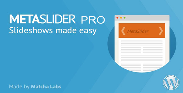 MetaSlider Pro v2.21.0 - WordPress Plugin