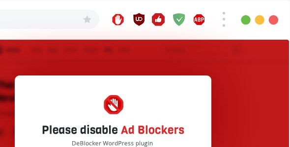 DeBlocker - Anti AdBlock for WordPress - v3.4.10