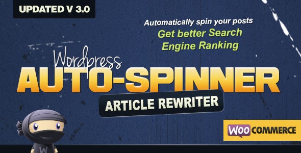Wordpress Auto Spinner 3.12.0 - Articles Rewriter