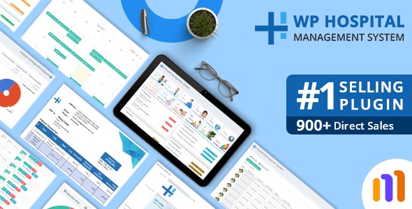 Hospital Management System for Wordpress v45
