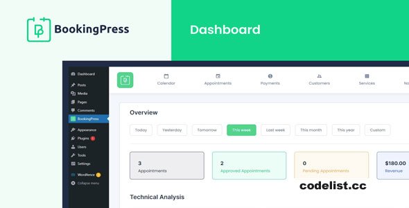 BookingPress Pro v4.3 - Appointment Booking plugin