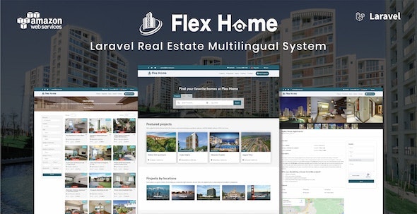 Flex Home v2.45.0 - Laravel Real Estate Multilingual System - nulled