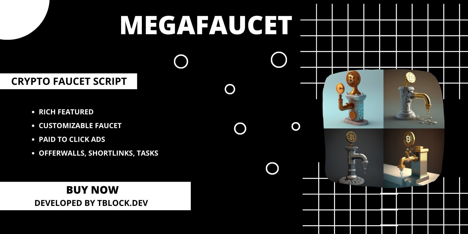 MegaFaucet v1.1.0 - Crypto Faucet Script