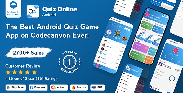 Quiz Online v7.1.3 - Trivia Quiz - Quiz Game - Web Quiz + Admin Panel - nulled