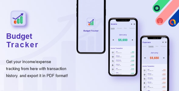 Budget Tracker v1.0 - Money manager, expense tracker, budget with AdMob Ads