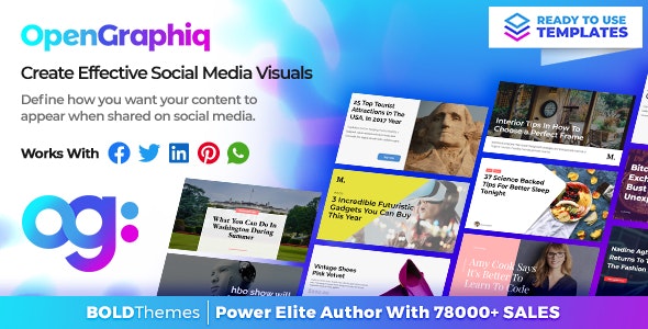 OpenGraphiq v1.1.4 - WordPress Social Image Generator