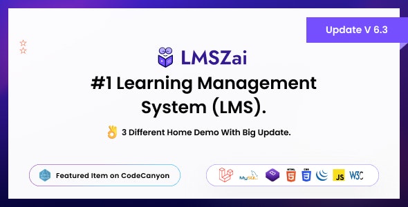 LMSZAI v4.1 - LMS | Learning Management System (Laravel) - nulled