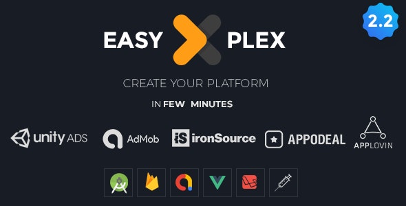 EasyPlex v2.1 - Movies - Live Streaming - TV Series, Anime - nulled