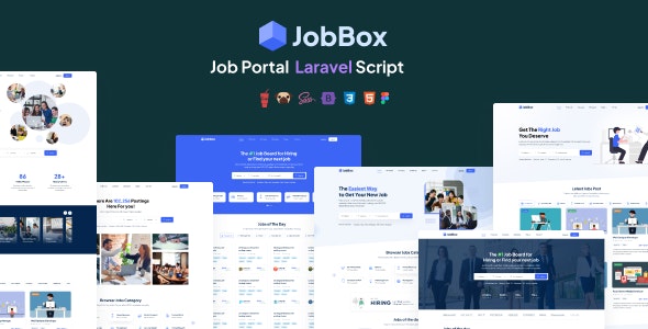 JobBox v1.16.3 - Laravel Job Portal Multilingual System - nulled
