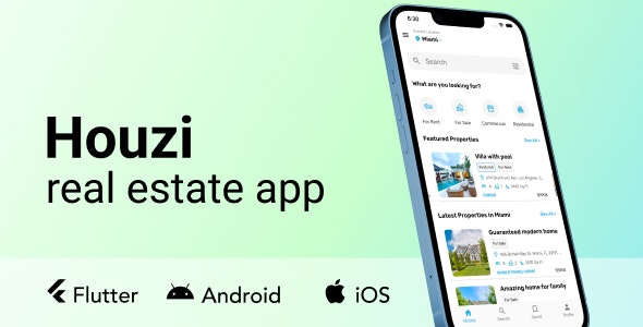Houzi real estate app v1.3.0