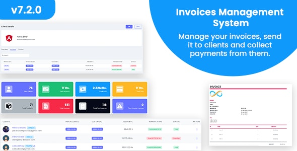 Invoices v6.2.1 - Laravel Invoice Management System - Billing Management - Invoice