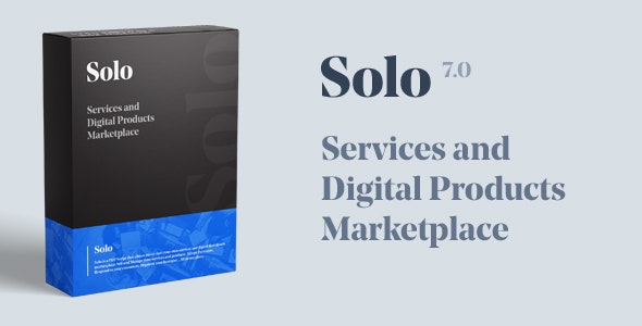 Solo v6.1 - Services and Digital Products Marketplace