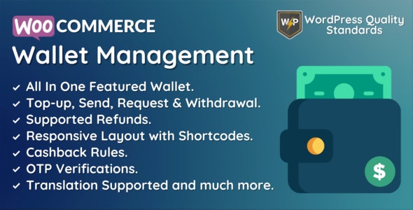 WooCommerce Wallet Management v3.6.0 - All in One