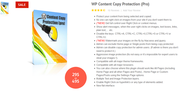 WP Content Copy Protection Pro v16.7