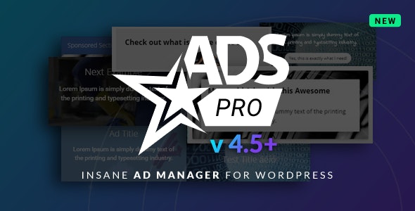 Ads Pro Plugin v4.7.8 - Multi-Purpose Advertising Manager
