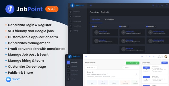 JobPoint v2.2 - Recruitment Management System - nulled