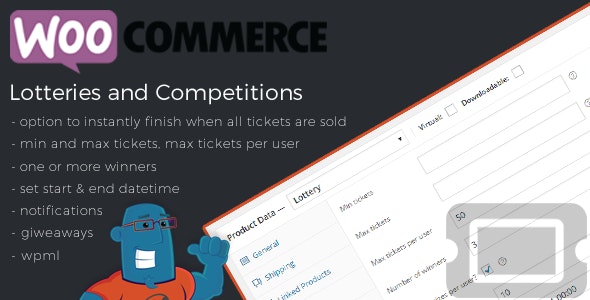 WooCommerce Lottery v2.2.7 - Prizes and Lotteries