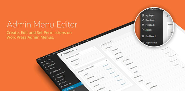 Admin Menu Editor Pro v2.21.2 + Addons