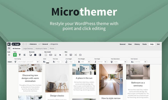 MicroThemer - WordPress CSS Editor - v7.3.1.9
