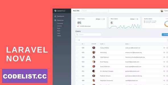 Laravel Nova v4.27.14 - Administration Panel For Laravel - nulled