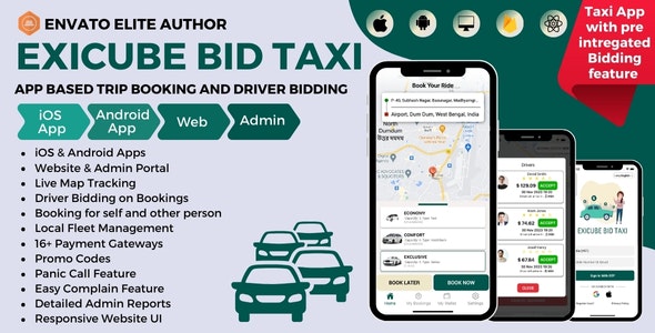 Exicube BidCab App v3.5.0
