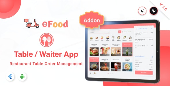 eFood - Table/Waiter App v2.1