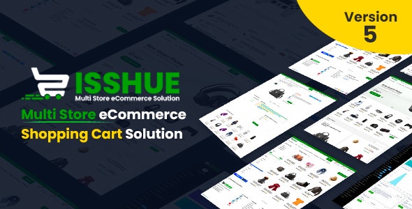 Isshue v5.0 - Multi Store eCommerce Shopping Cart Solution - nulled