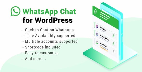 WhatsApp Chat for WordPress - v3.6.8