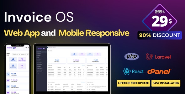 Invoice OS v4.0.0 - Invoice & Email Invoice with Accounting