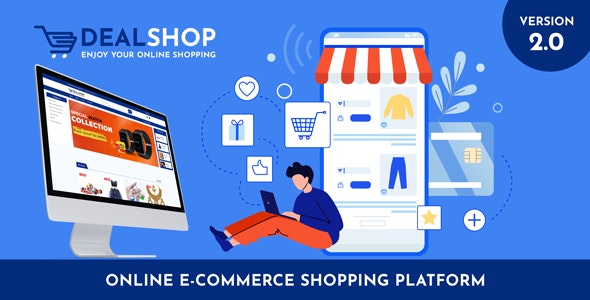 DealShop v3.1 - Online Ecommerce Shopping Platform - nulled